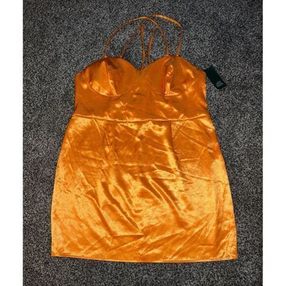 Wild Fable Orange Mini Dress